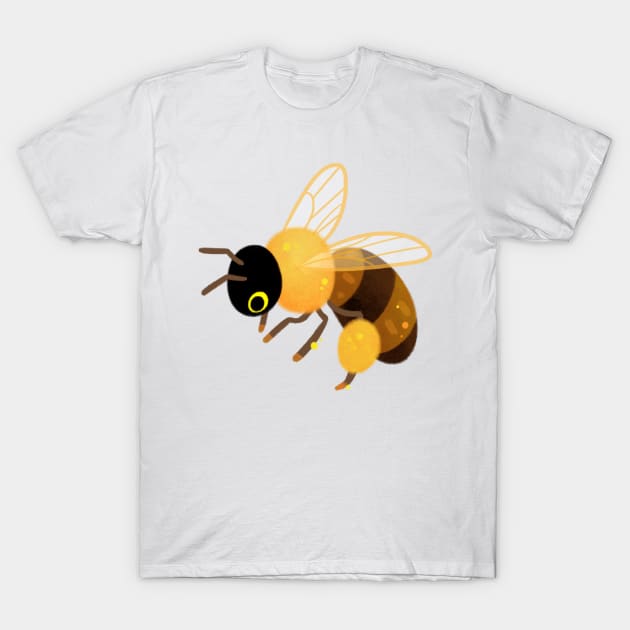 Honey bee 2 T-Shirt by pikaole